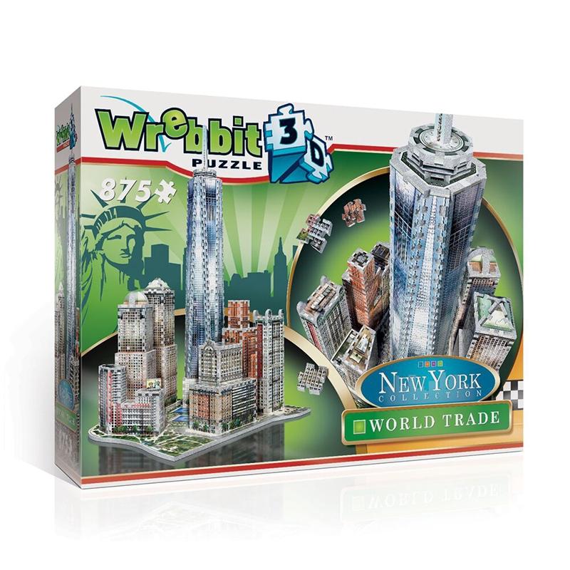 World Trade - New York City Landmarks & Monuments 3D Puzzle