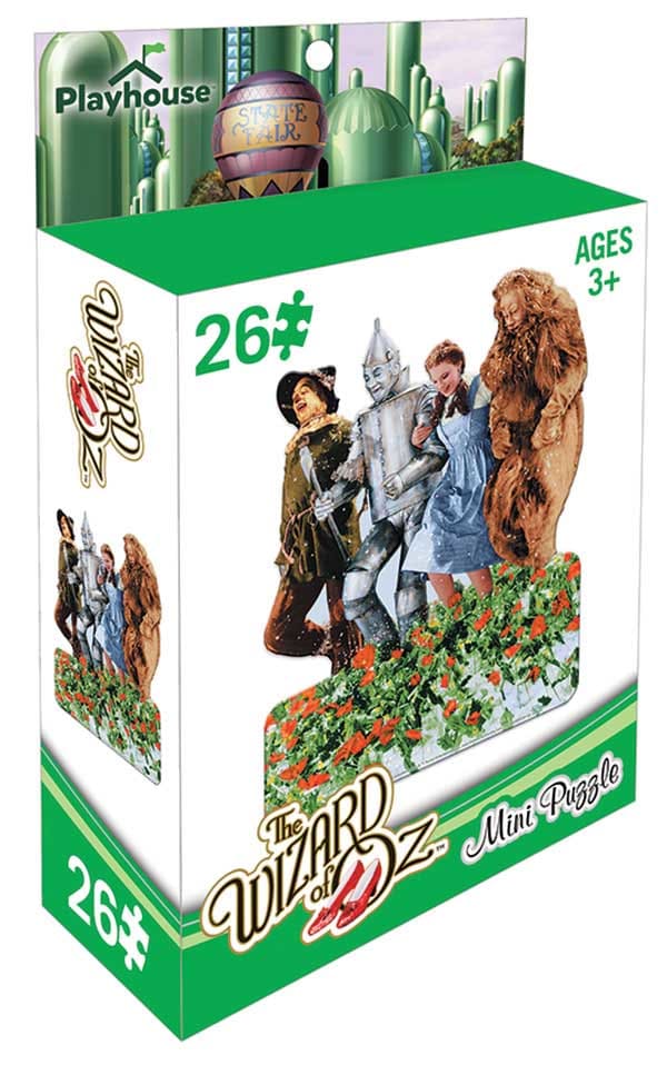Wizard Of Oz Poppy Fields Mini Puzzle