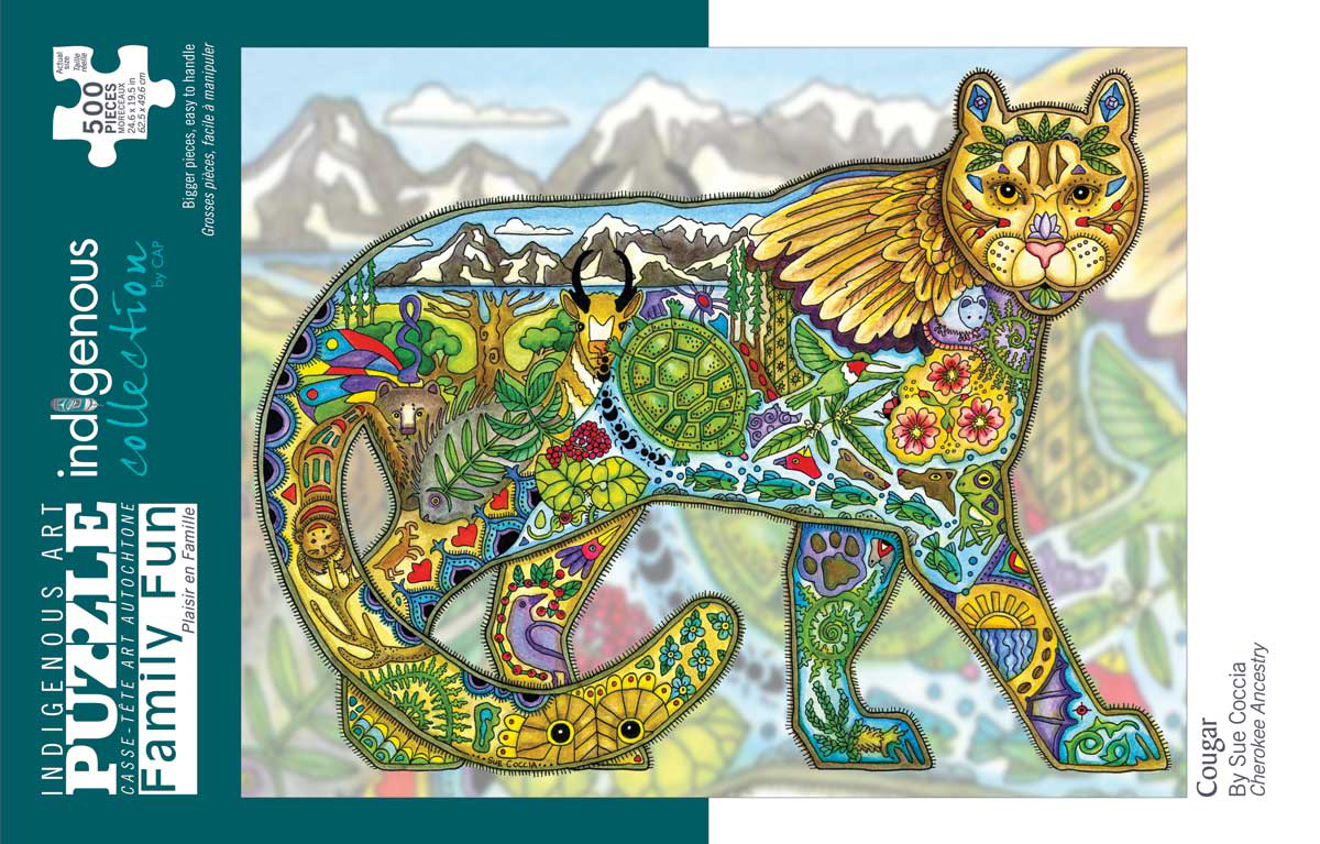 Cougar Cats Jigsaw Puzzle