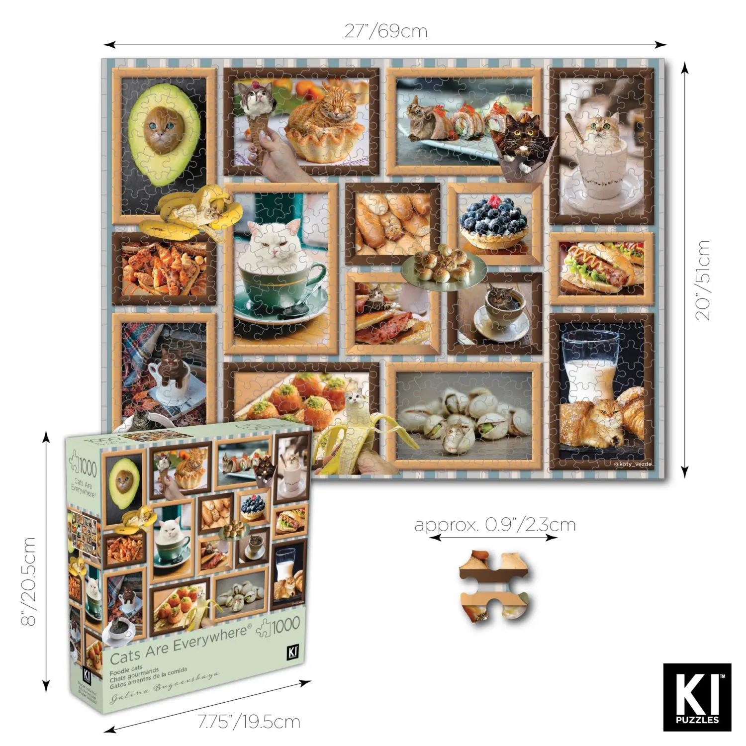 Cats are Everywhere - Foodie Cats