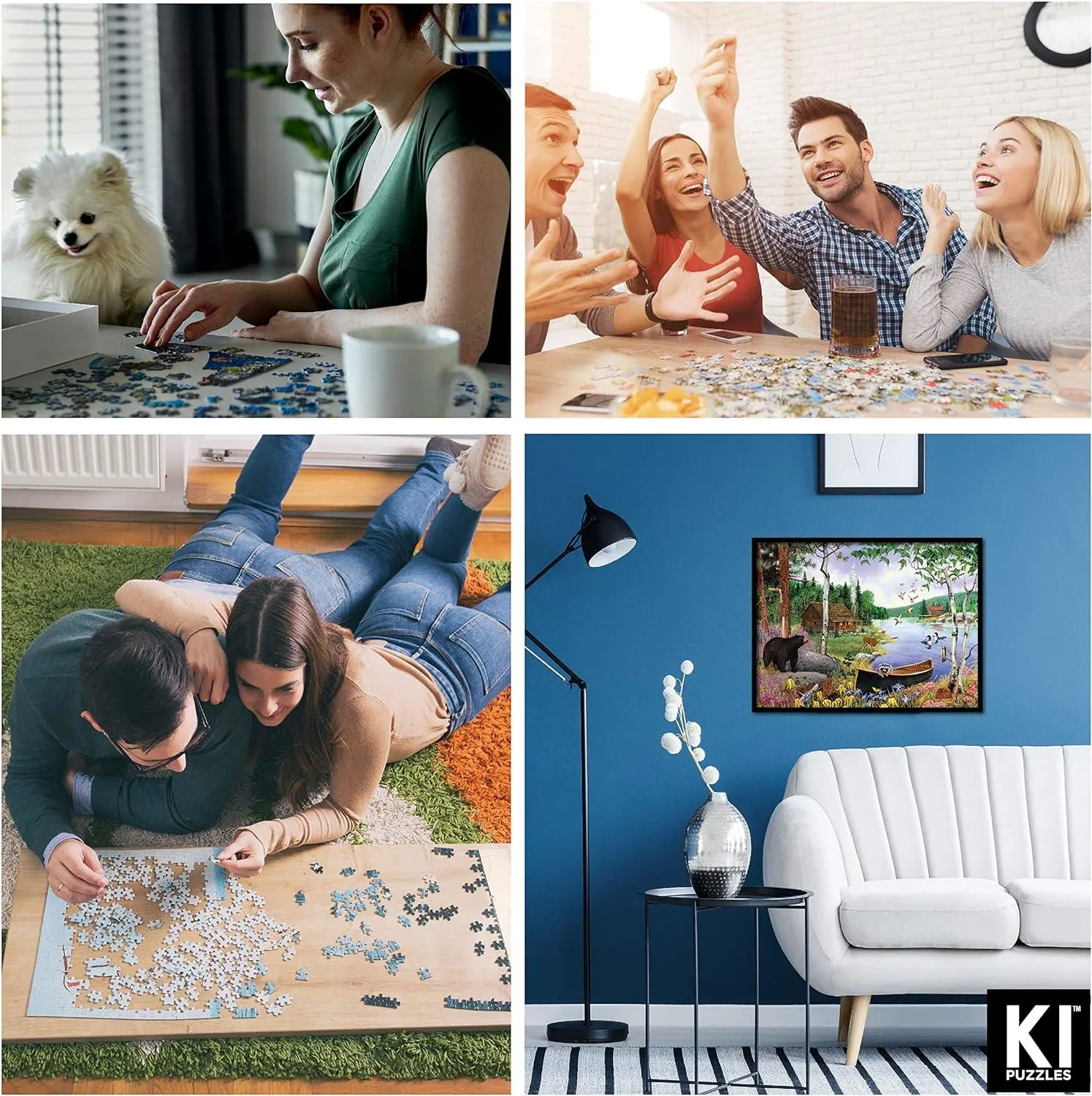 J. Charles Collection - Black Bear and Cabin