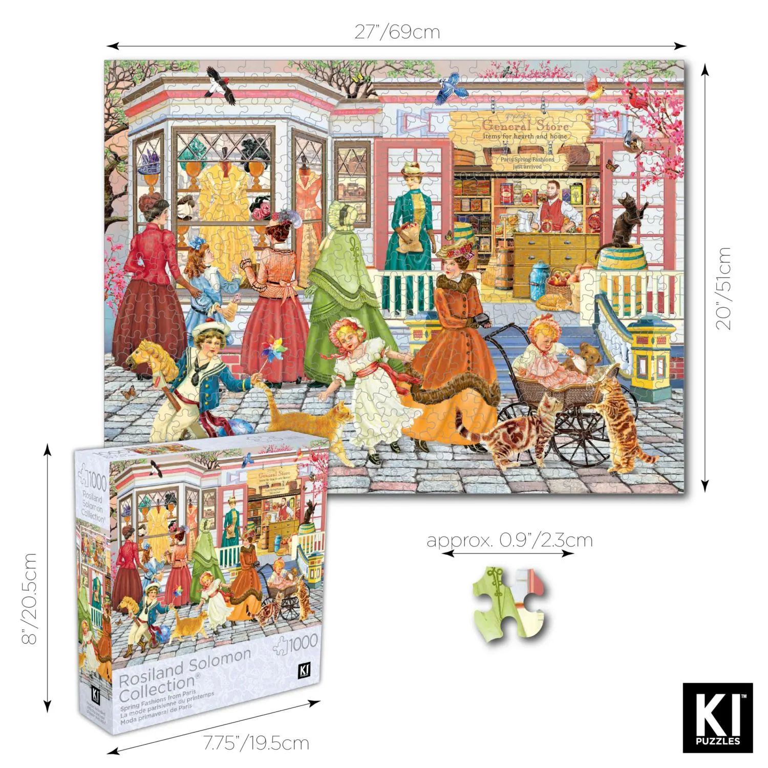 Rosiland Solomon - Spring Fashions From Paris