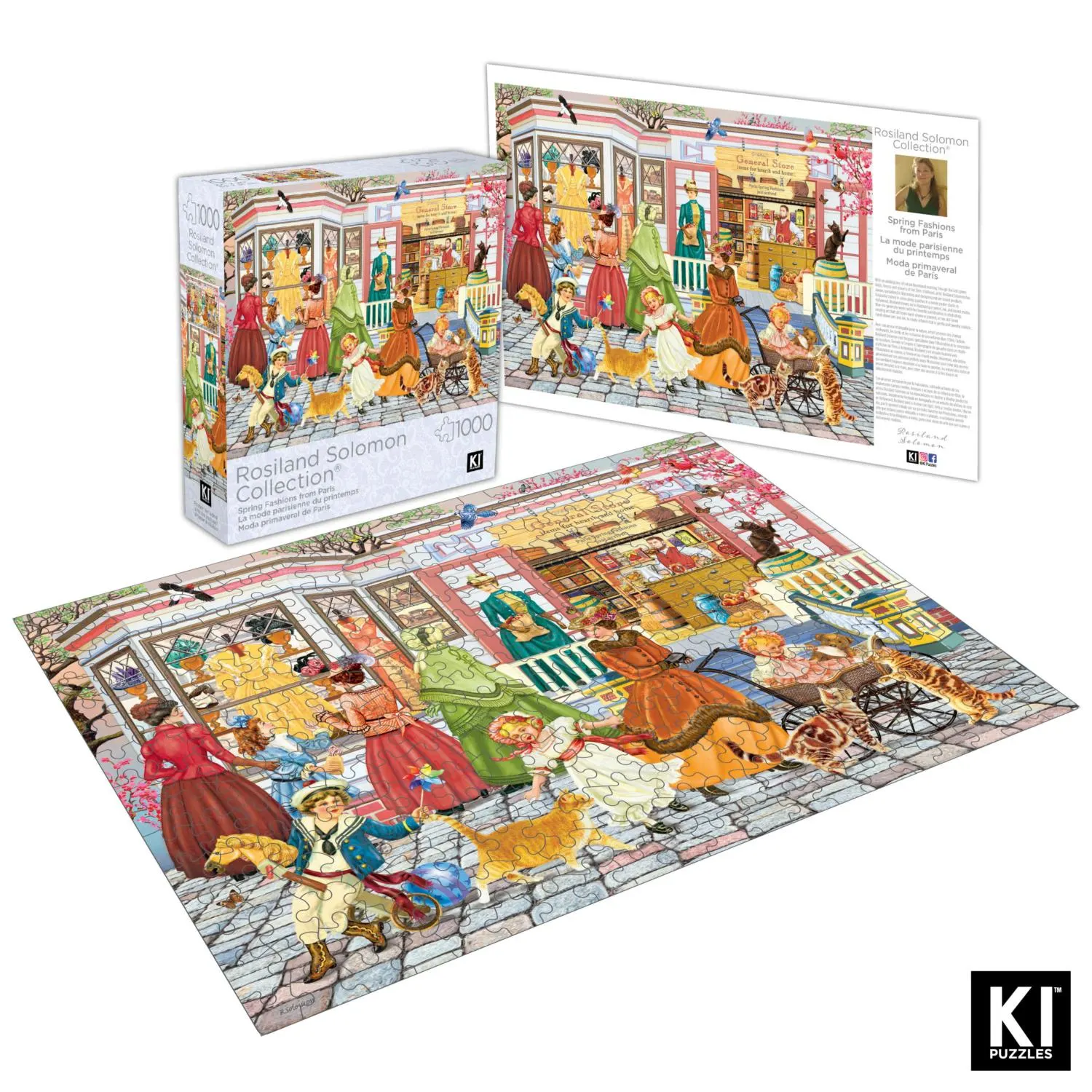 Rosiland Solomon - Spring Fashions From Paris