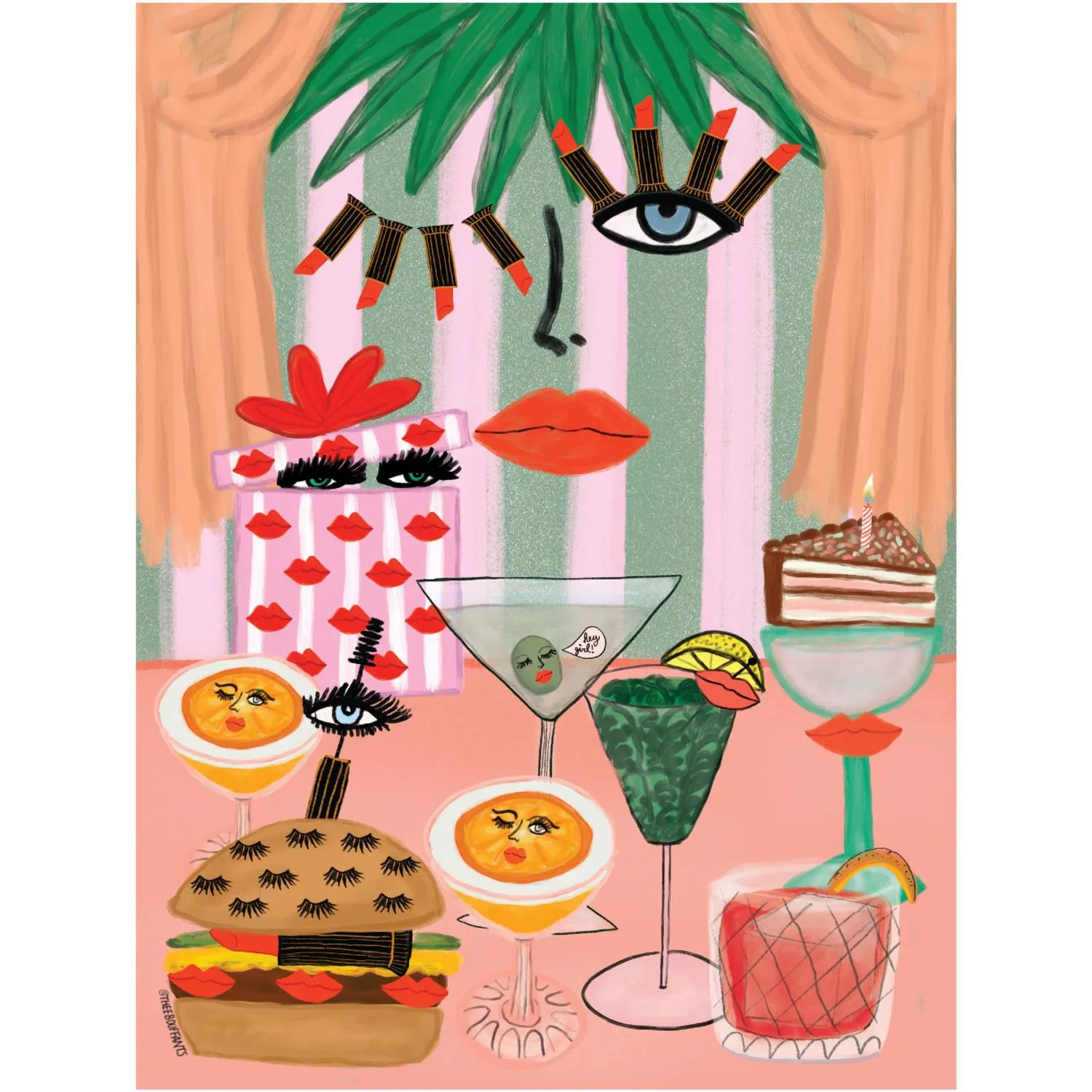 Girls Night In - Party Kisses People