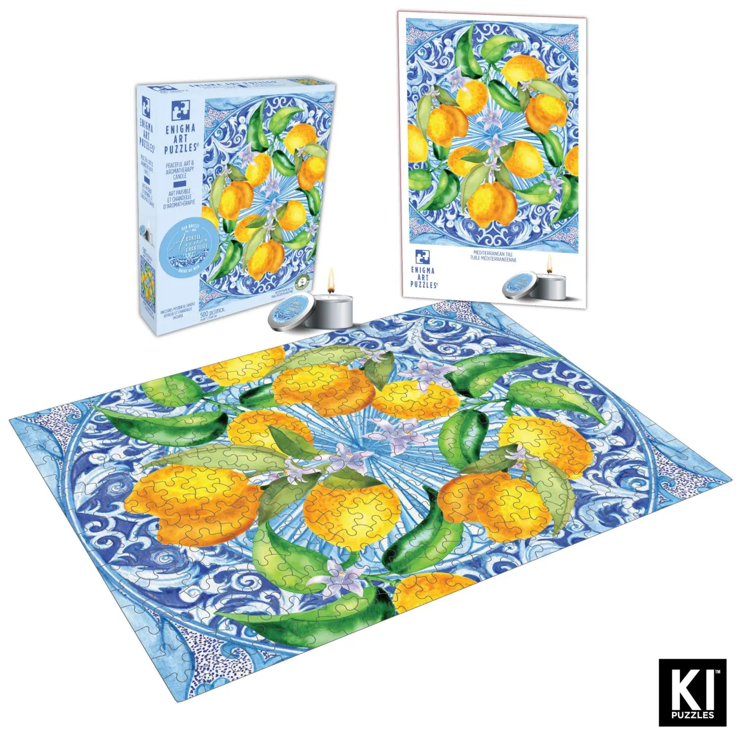 Aromatherapy Hygge - Mediterranean (Includes Candle)