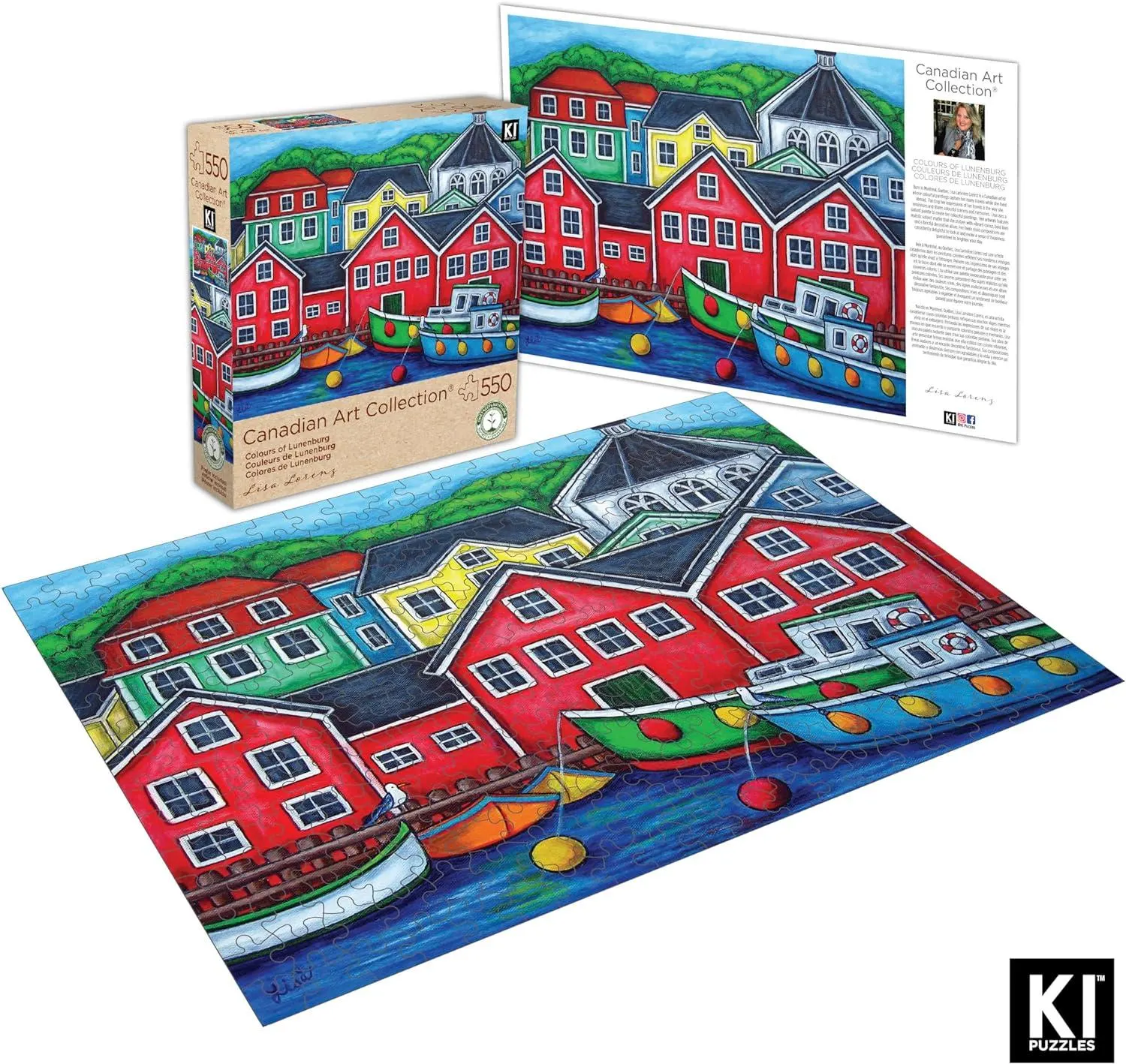 Canadian Art Collection - Lisa Lorenz - Colours of Lunenburg