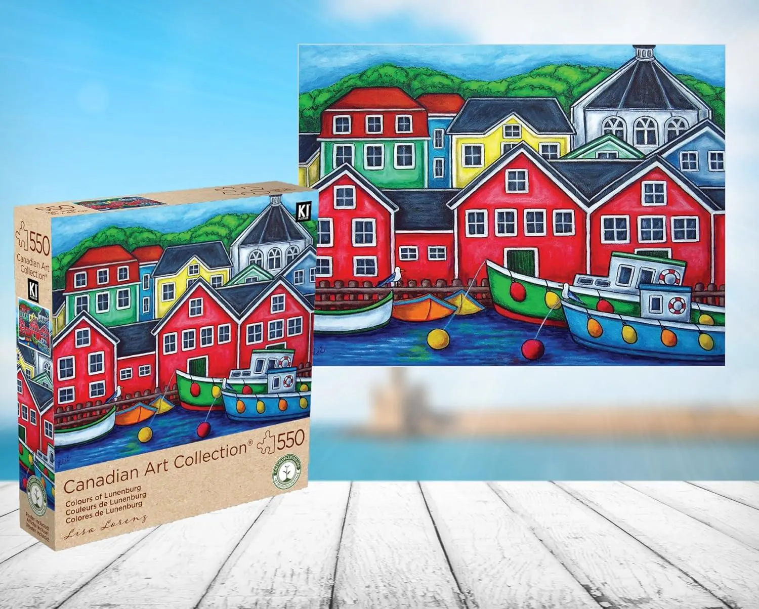 Canadian Art Collection - Lisa Lorenz - Colours of Lunenburg