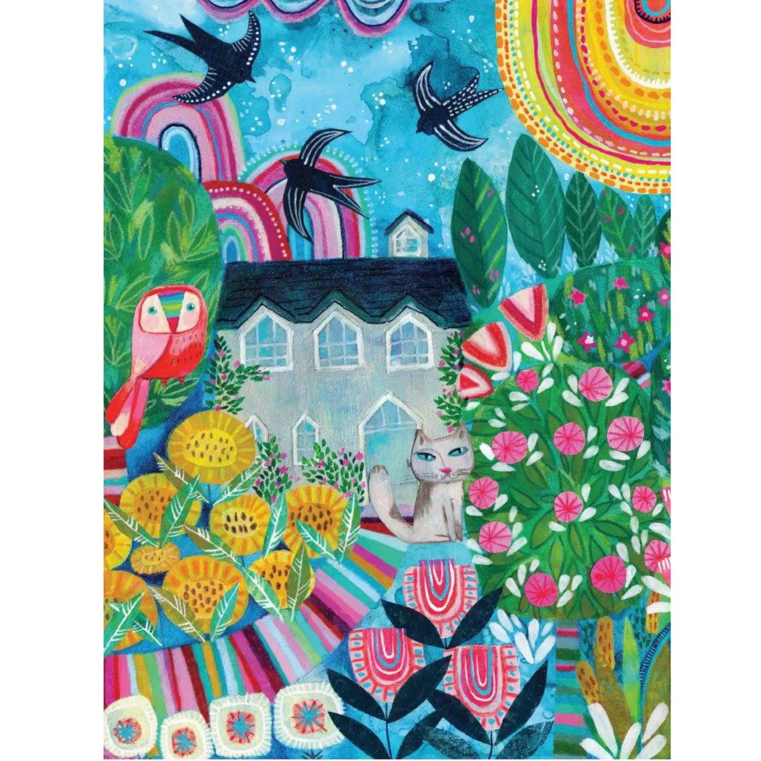 Enigma -Eulalia Mejia - A Cat House View Cats