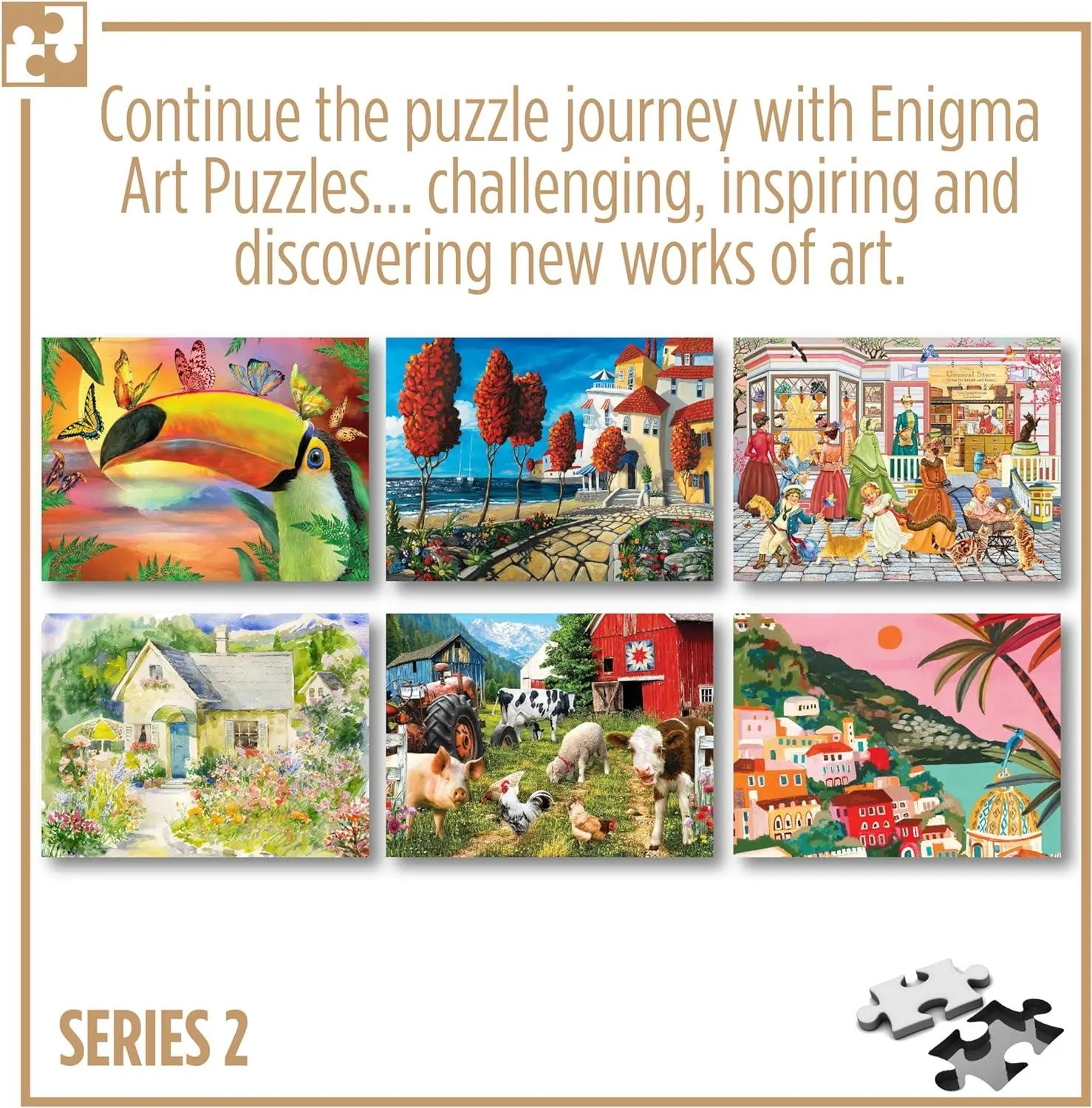 Enigma Puzzle - Amalfi Sunset
