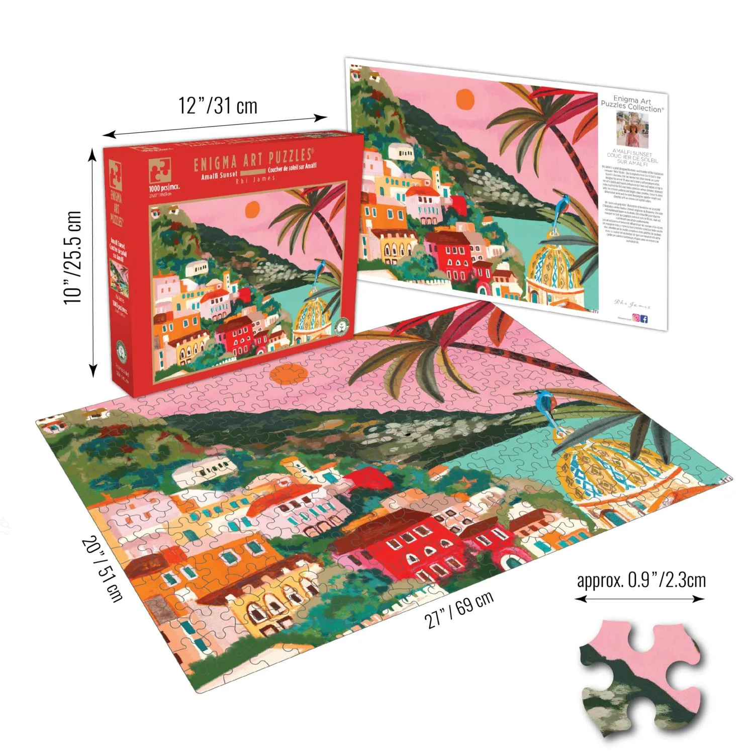 Enigma Puzzle - Amalfi Sunset