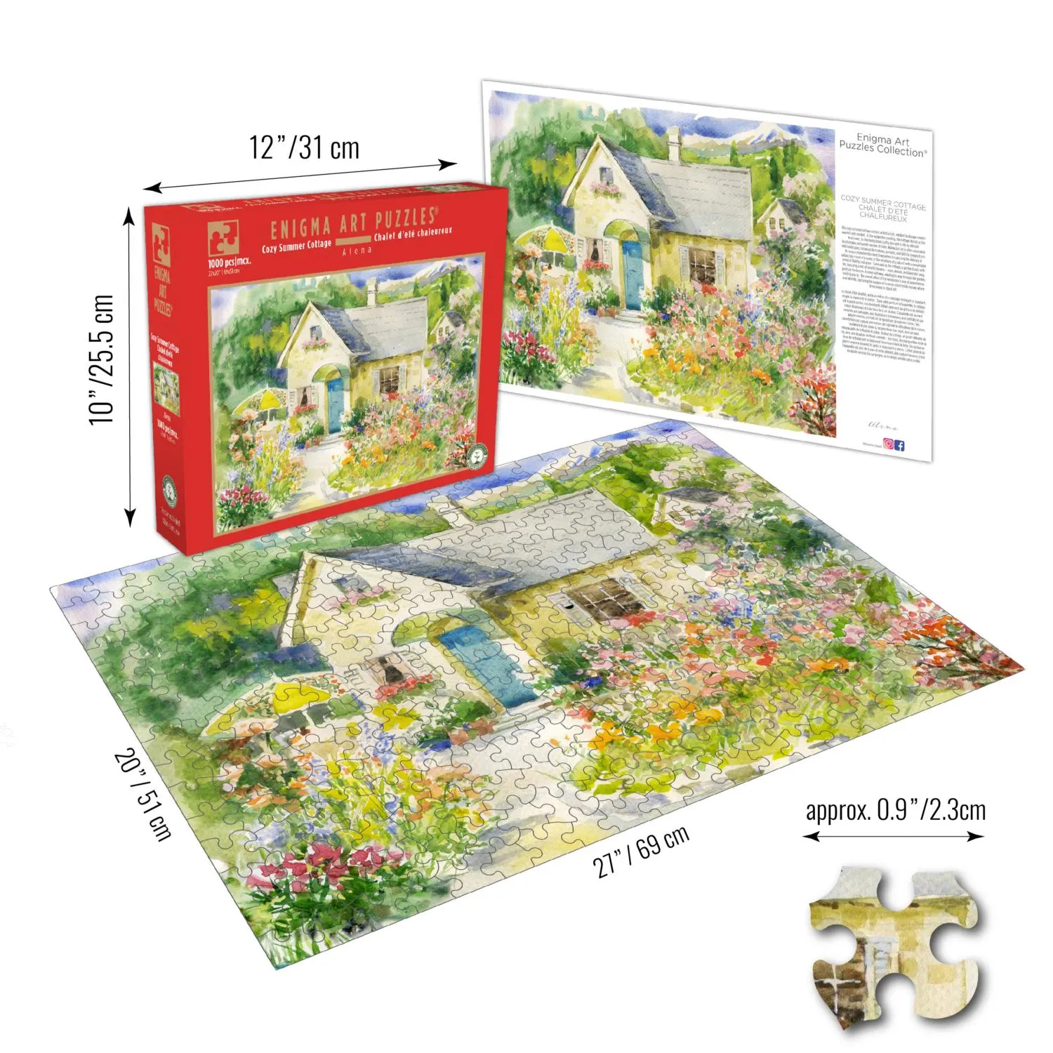 Enigma - Puzzle Alena - Cozy Summer Cottage