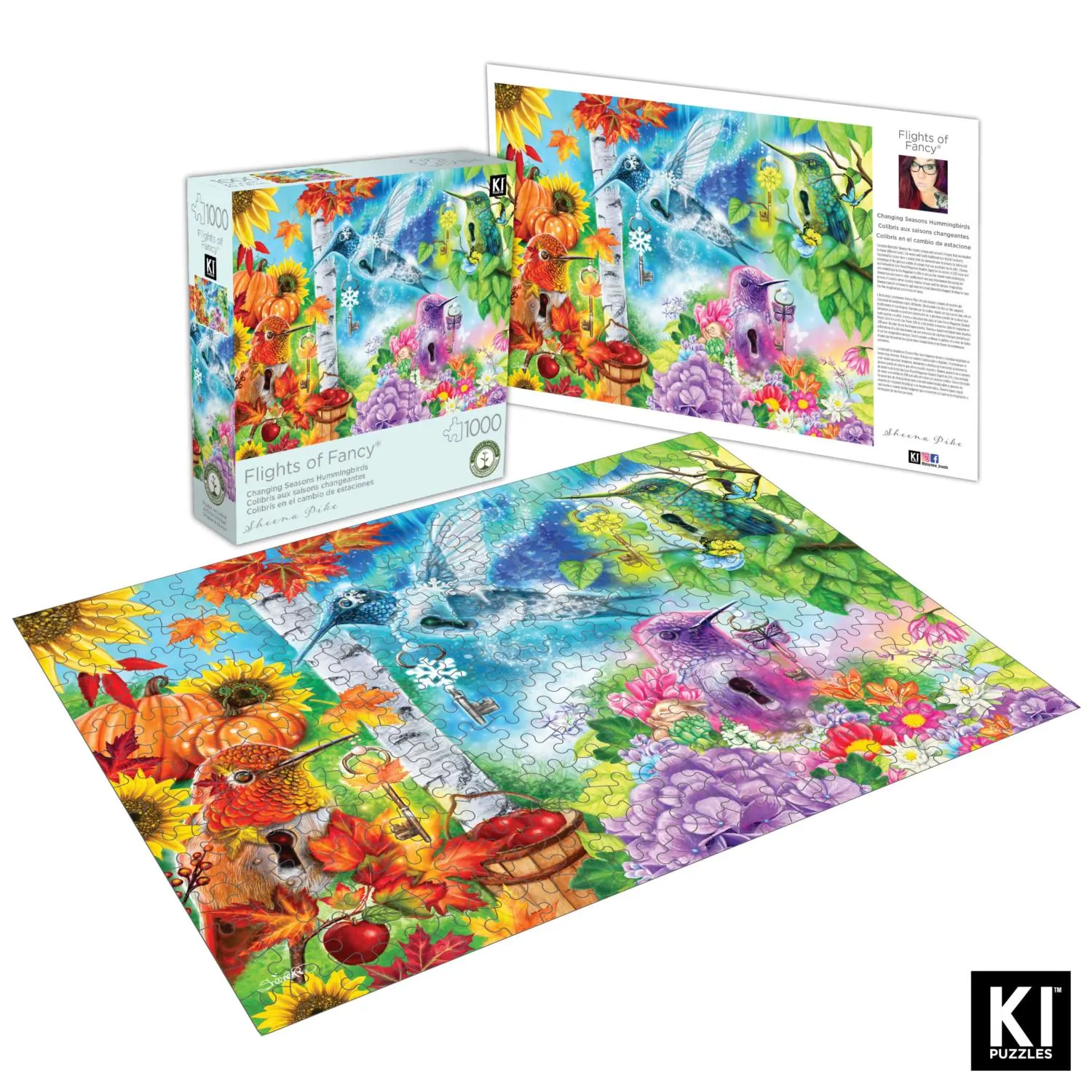 Sheena Pike - Changing Seasons Hummingbirds