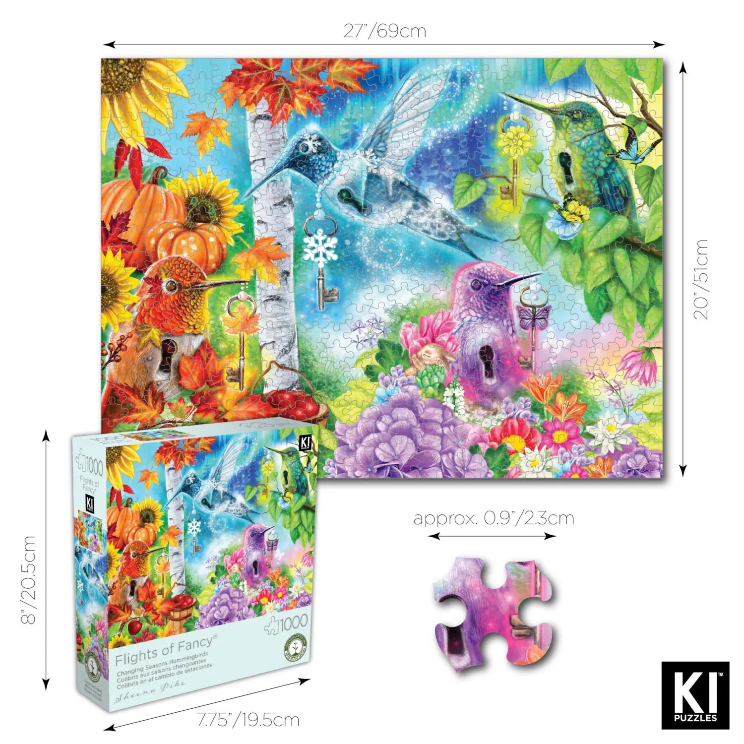 Sheena Pike - Changing Seasons Hummingbirds