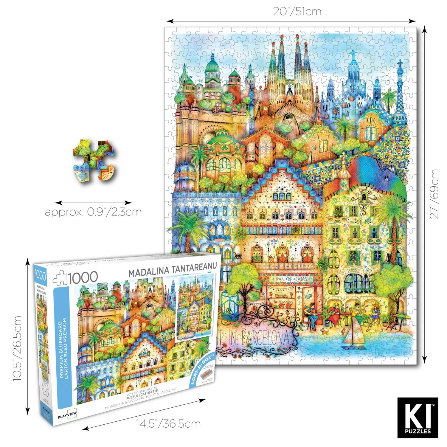 Cities at Midnight - Midnight In Barcelona - Scratch and Dent