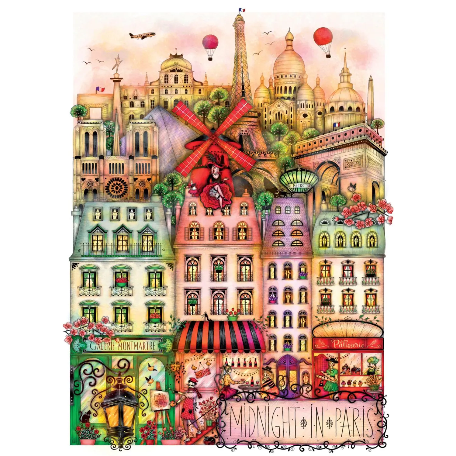 Cities at Midnight - Midnight In Paris Contemporary & Modern Art