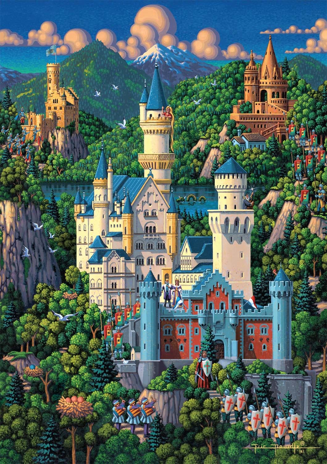 Dowdle: Neuschwanstein Castle Castle