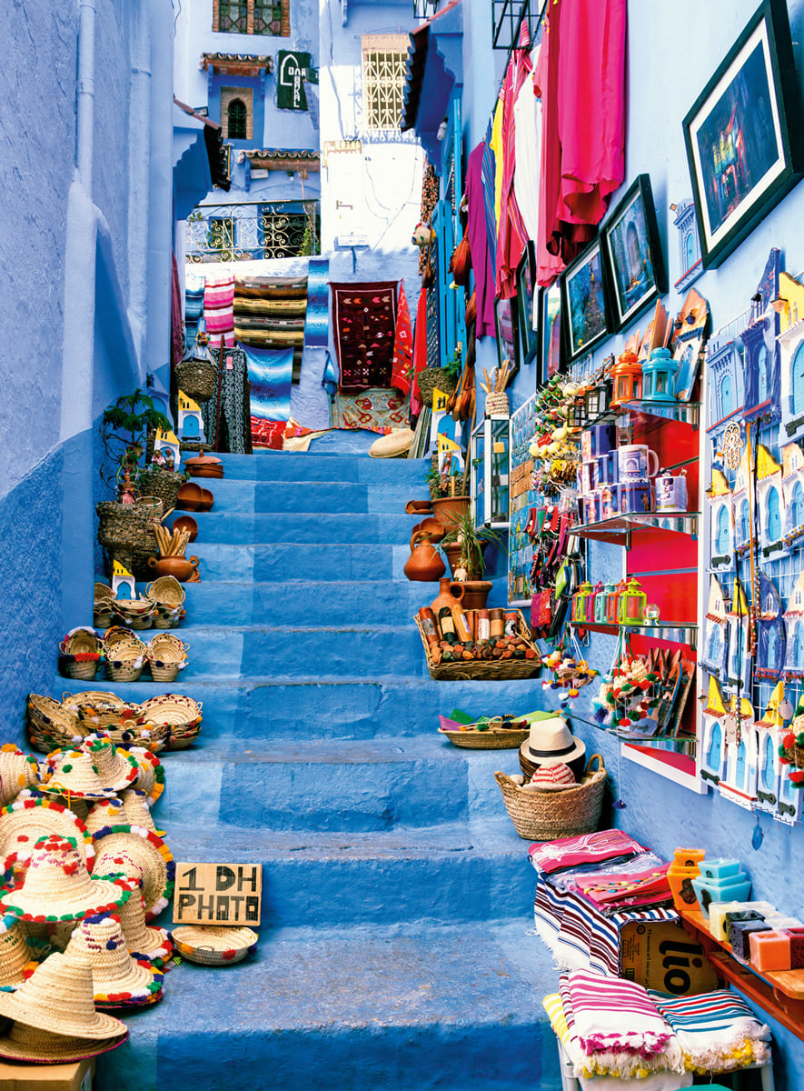 BLANC: Blue City of Morocco Africa