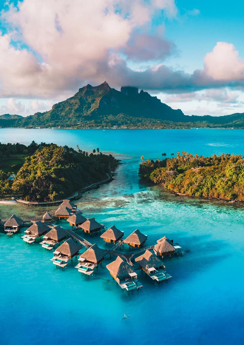 BLANC: Bora Bora Blue Beach & Ocean