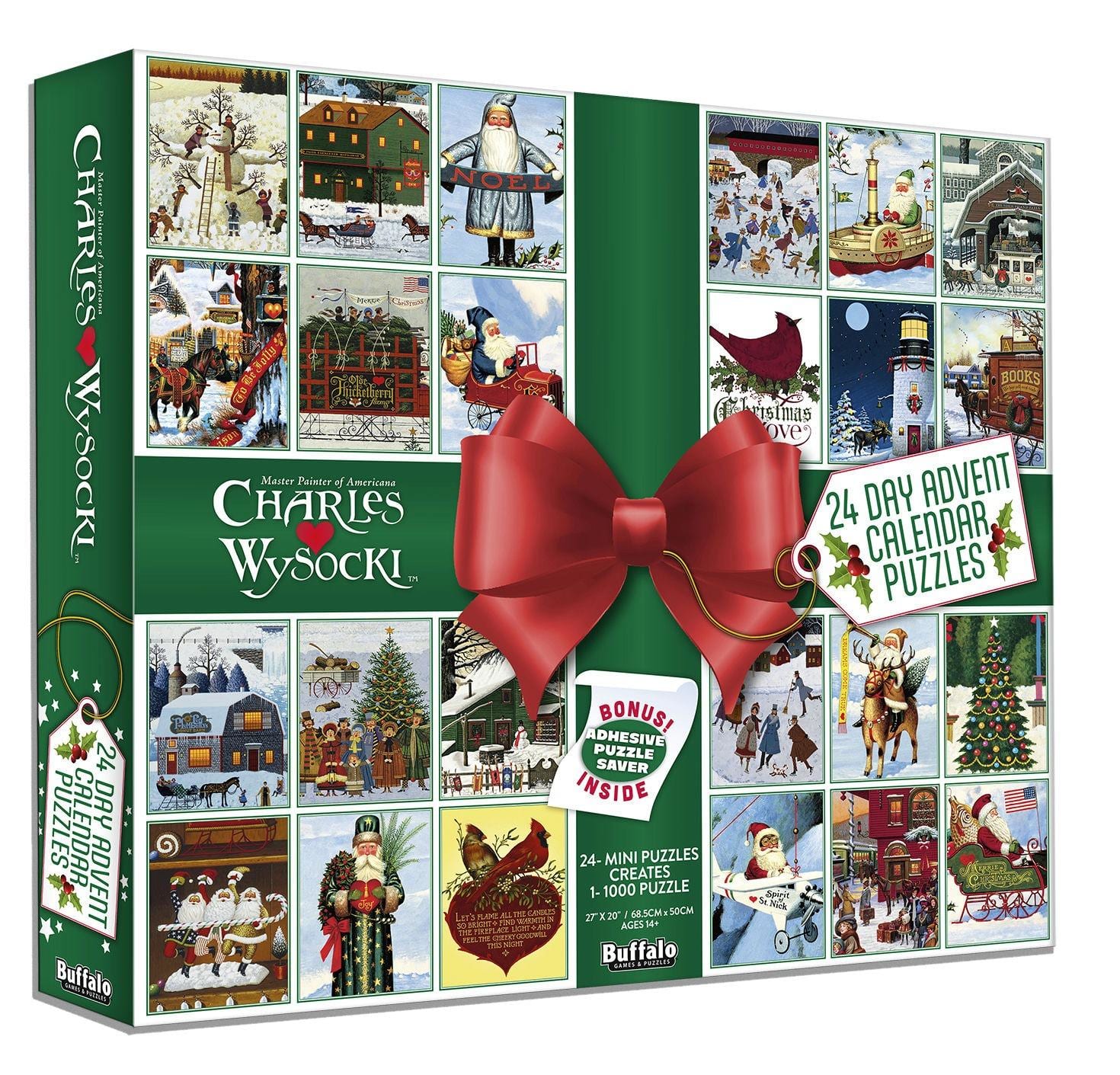 Wysocki 24 Day Advent Calendar Puzzles