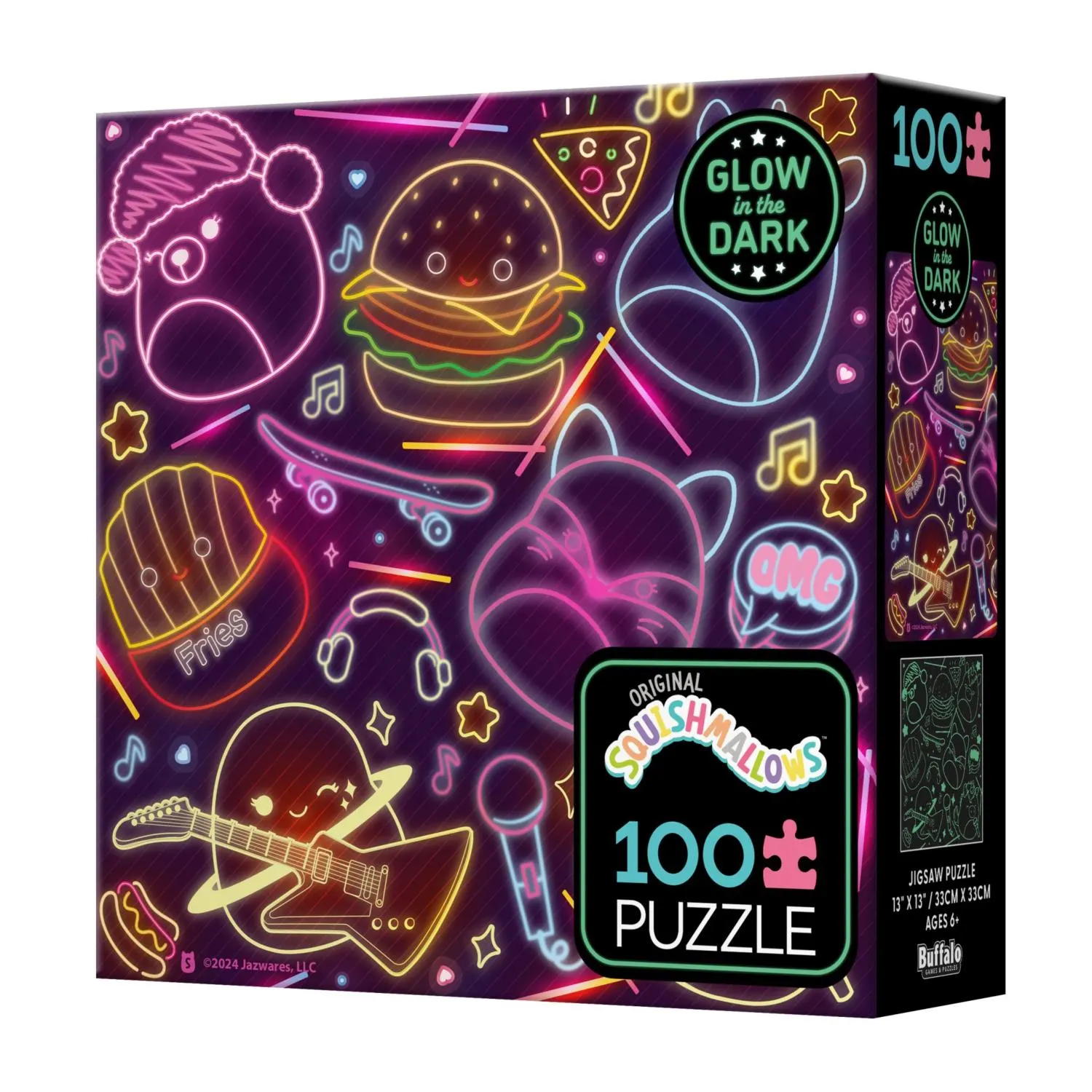 Squishmallow Neon Lights