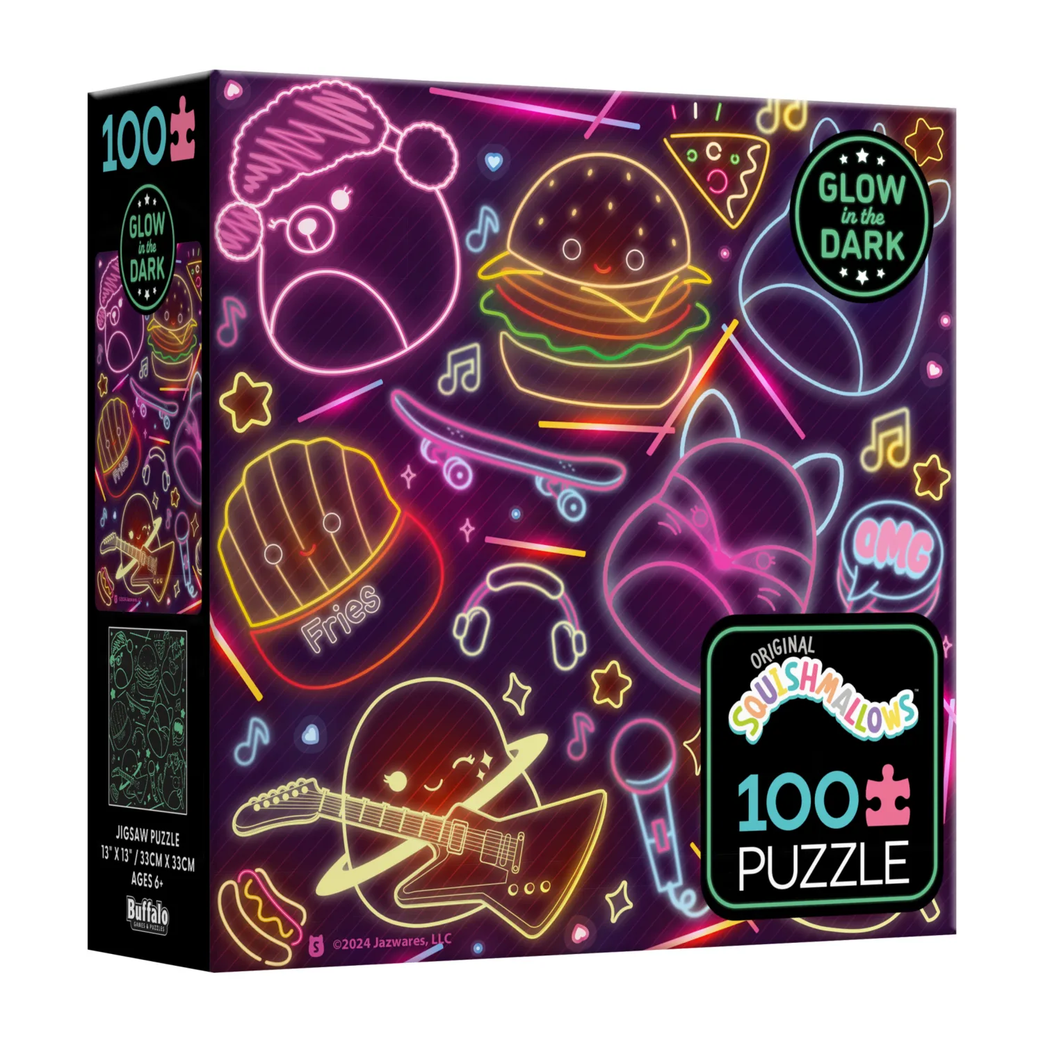 Squishmallow Neon Lights