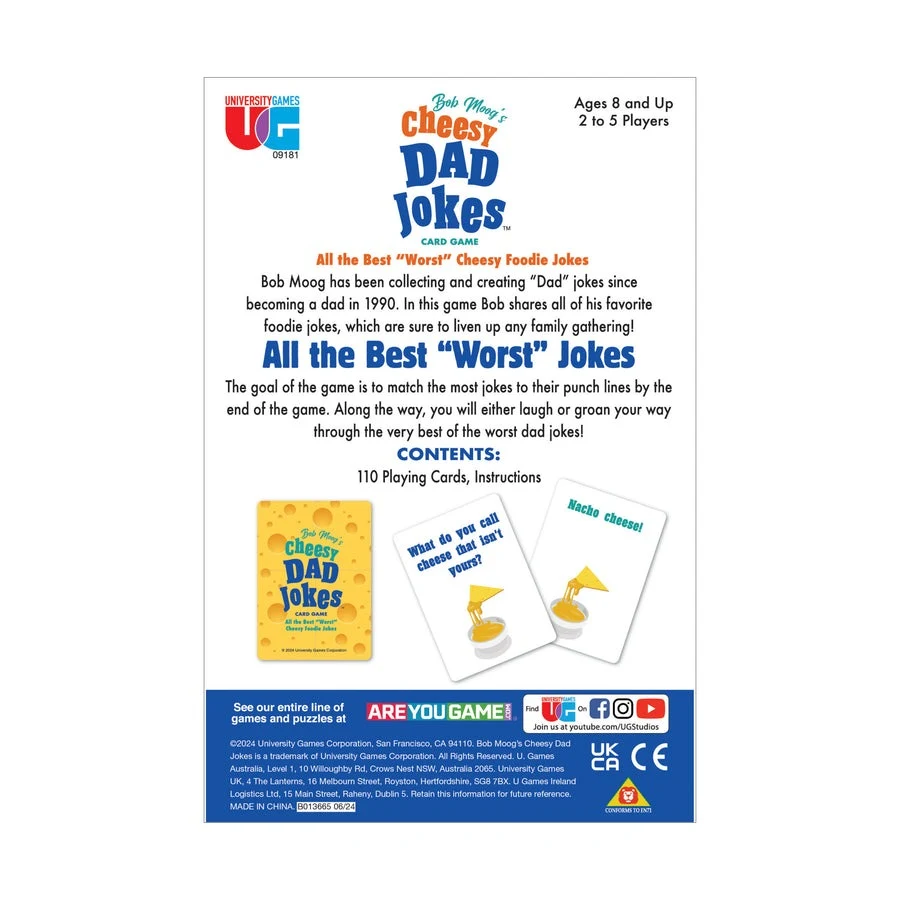 Bob Moog's Cheesy Dad Jokes Game