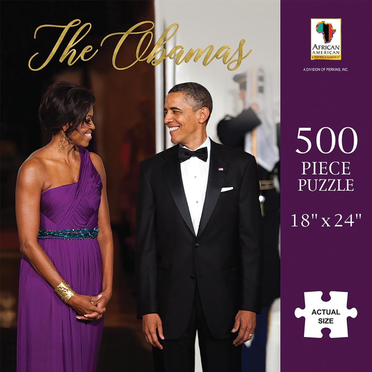 The Obamas Famous People Jigsaw Puzzle