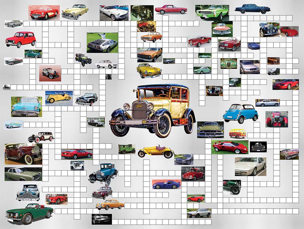 Classic Cars Car Jigsaw Puzzle