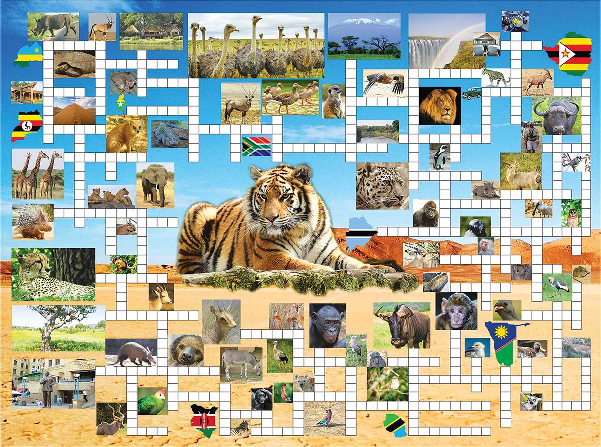 Going on Safari Animals Jigsaw Puzzle