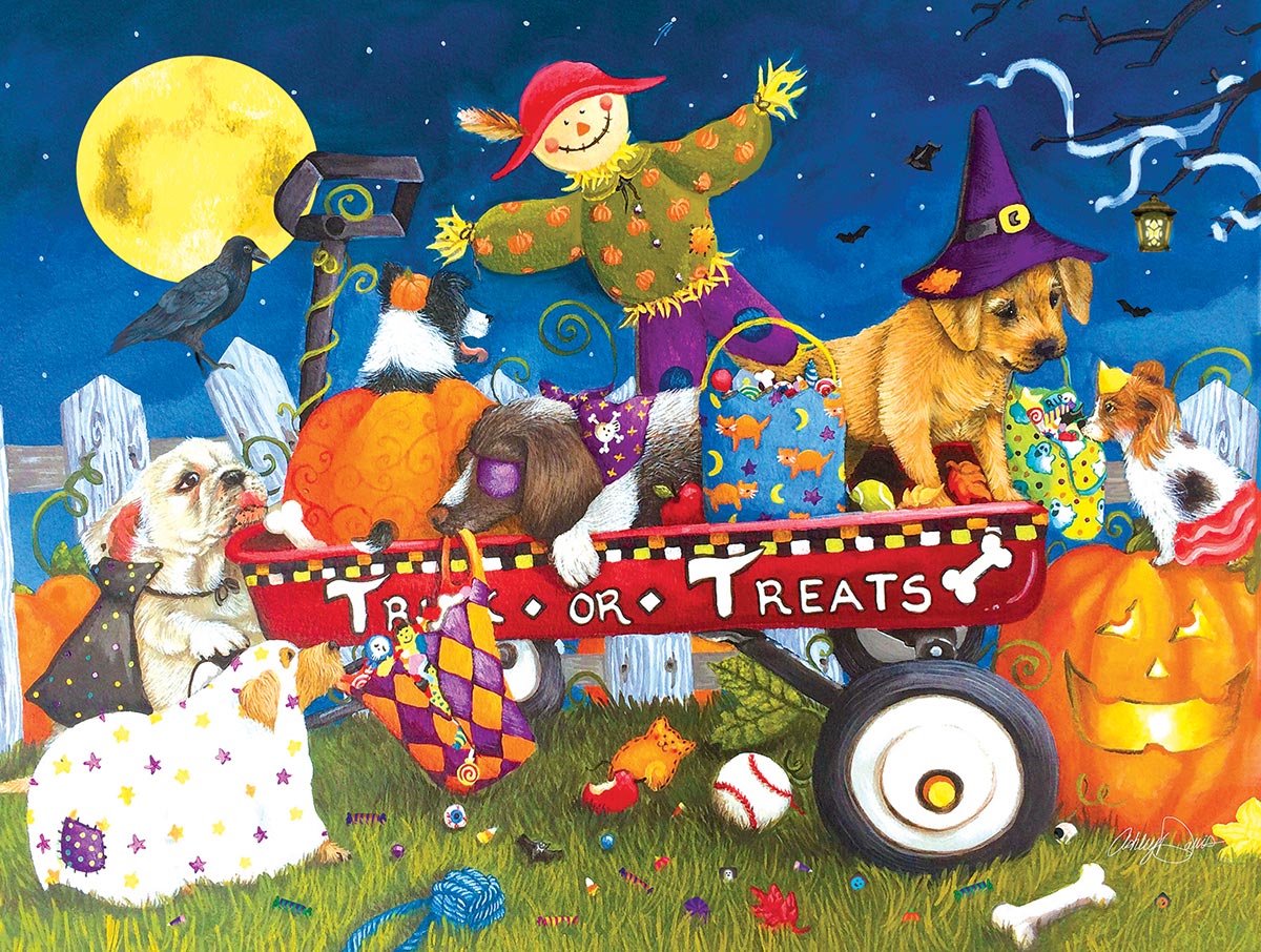 Halloween Puppies Dogs Jigsaw Puzzle
