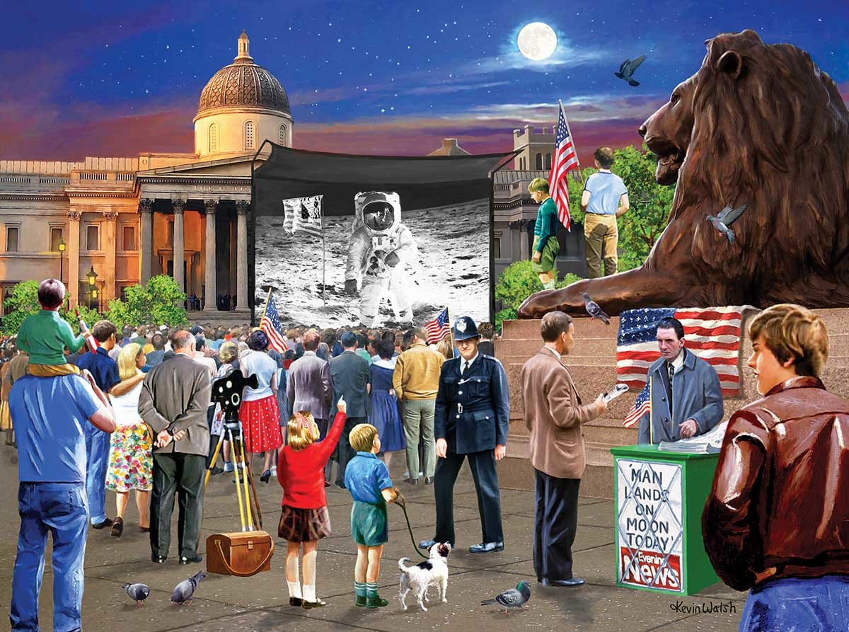 Moon Landing 1969 Space