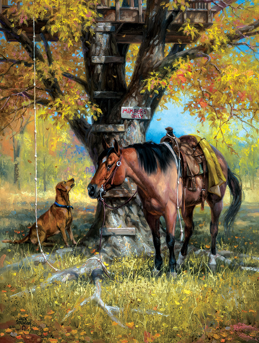 Mimbers Only Countryside Jigsaw Puzzle