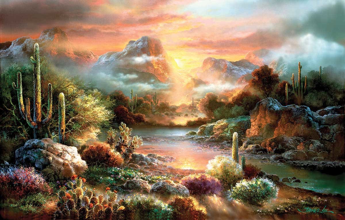 Sunset Splendor Landscape