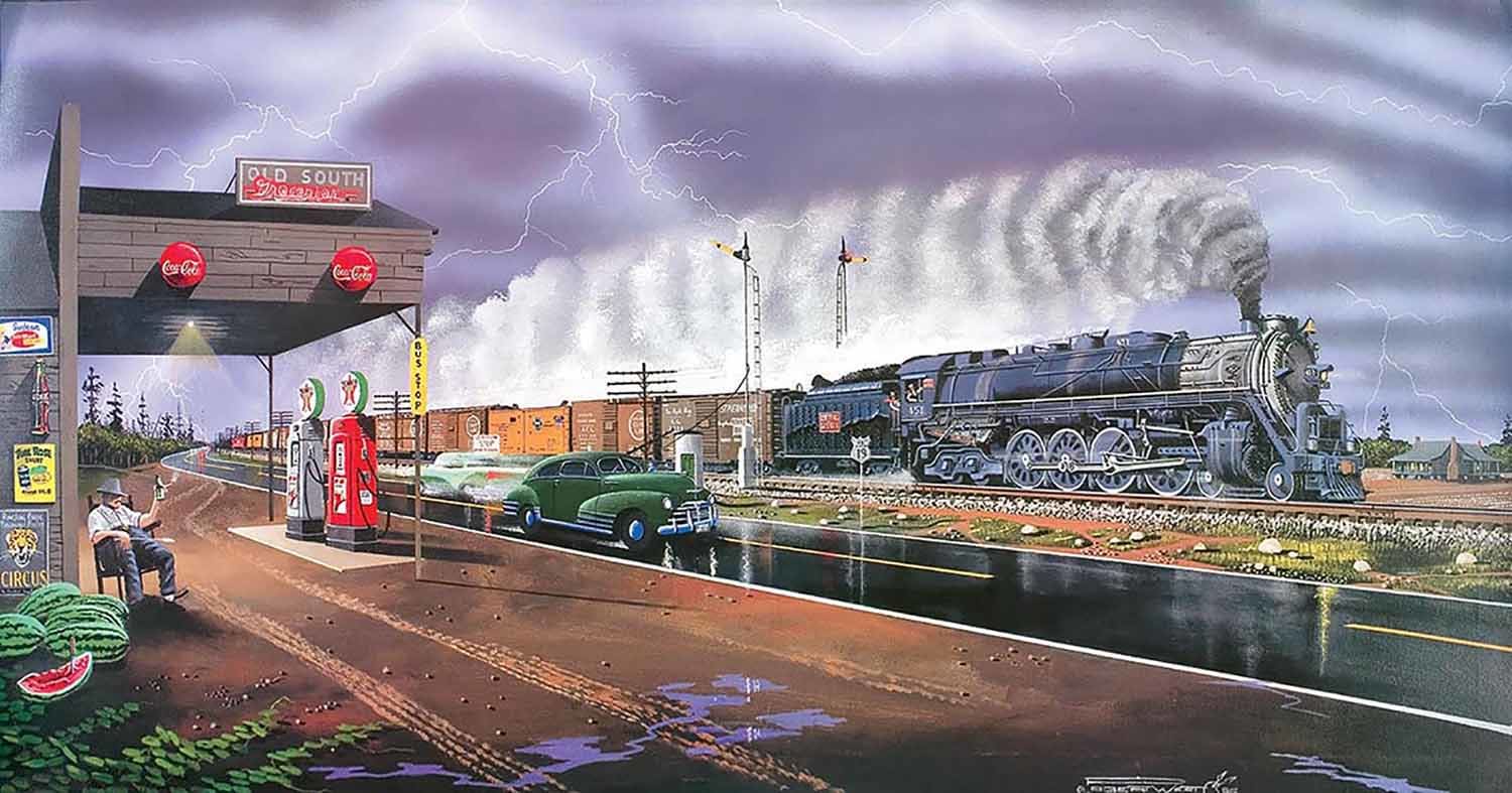 A Rainy Night in Georgia - 500 pc Train