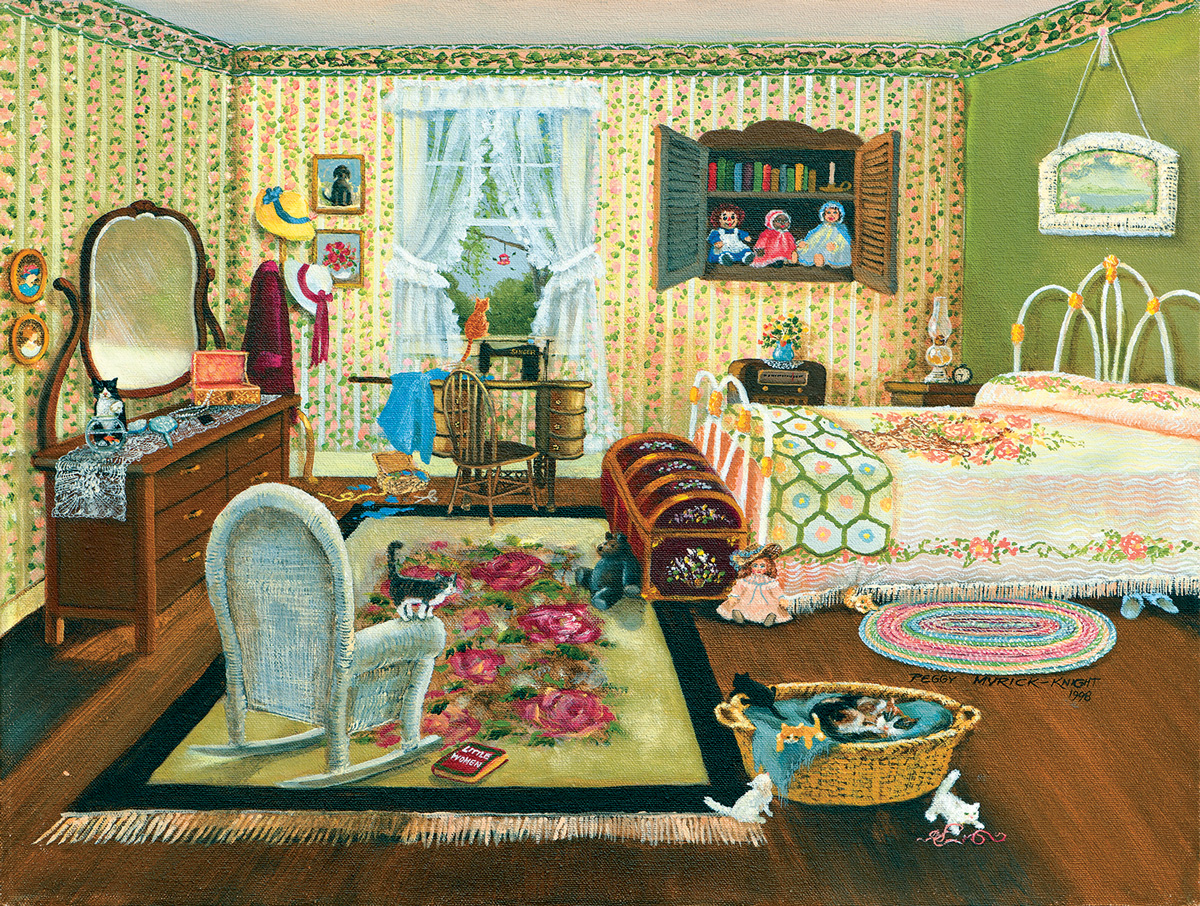 The Bedroom Around the House Jigsaw Puzzle