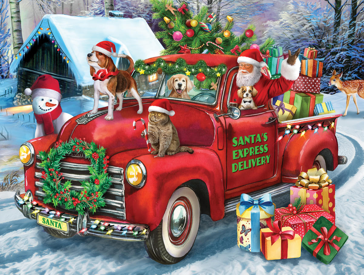 Santa's Delivery Truck Vehicles