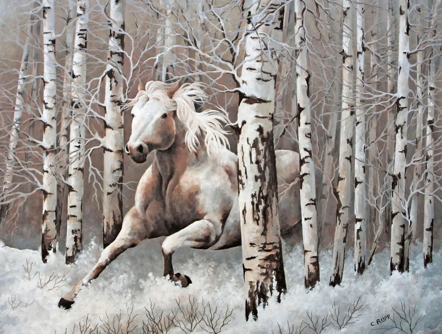 Subtle Tones of Nature Horse