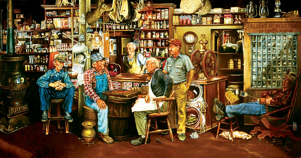Clark's Defeat General Store Jigsaw Puzzle