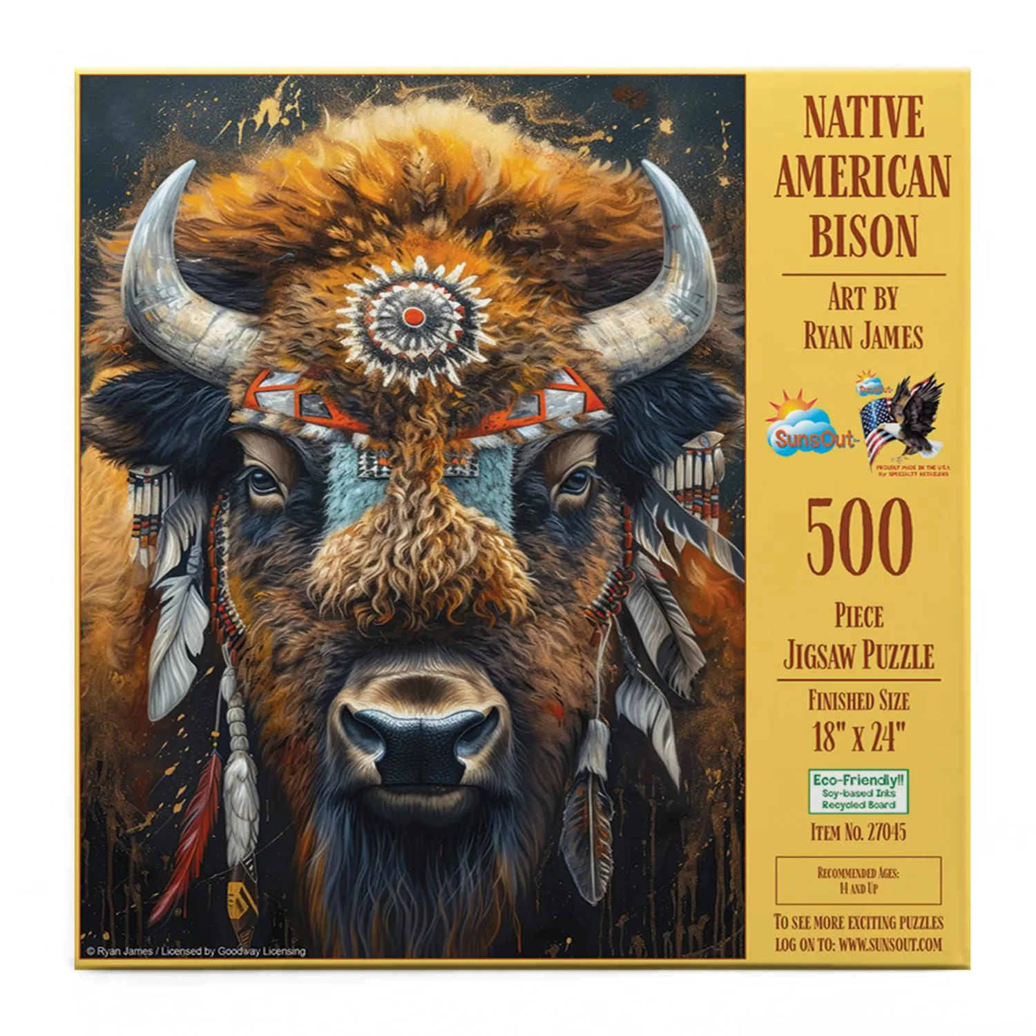 Native American Bison Native American