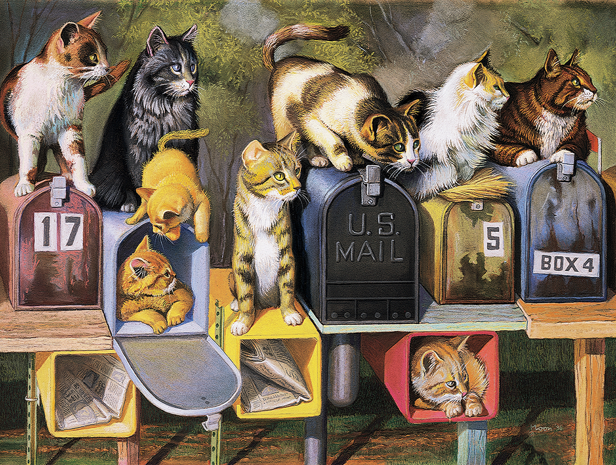 Great Expectations Cats Jigsaw Puzzle