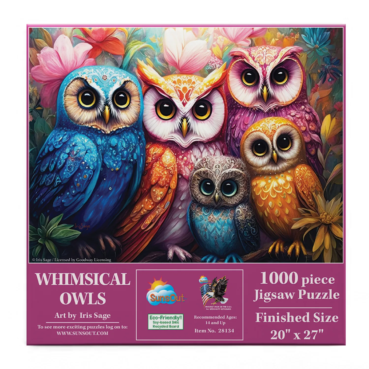 Whimsical Owls Birds