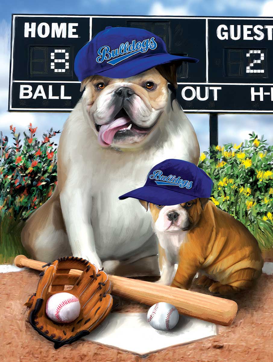 Play Ball Dogs Jigsaw Puzzle