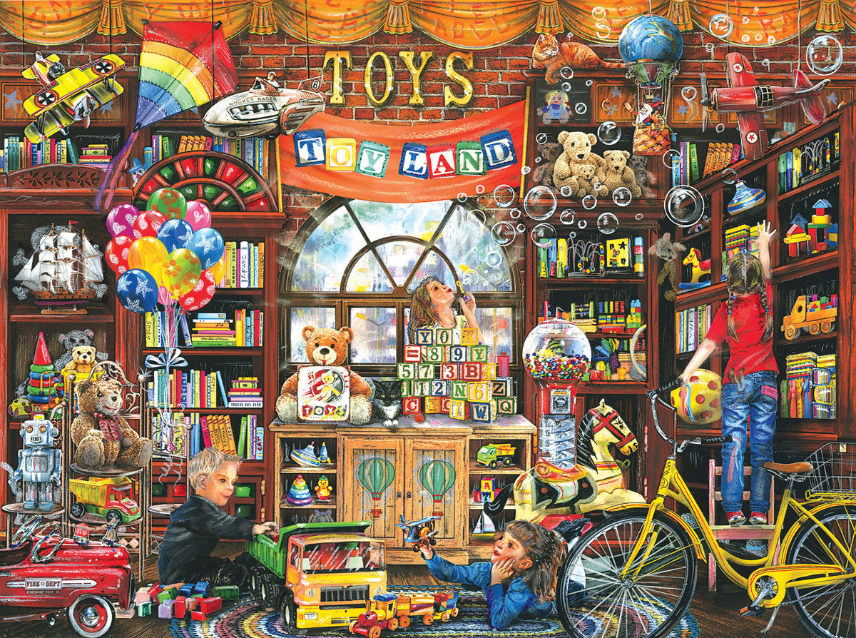 Toyland Nostalgic & Retro Jigsaw Puzzle