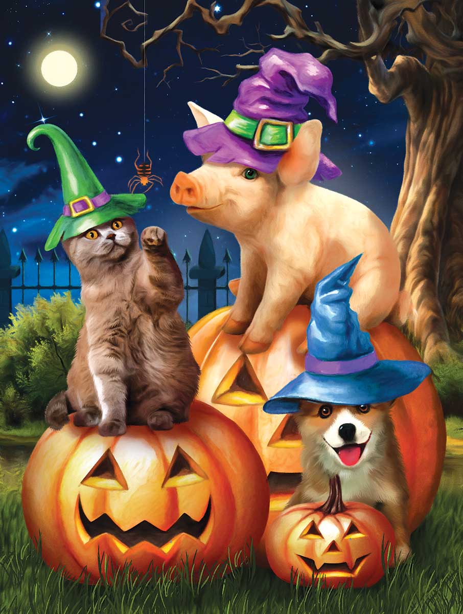 Ready to Party Cats Jigsaw Puzzle