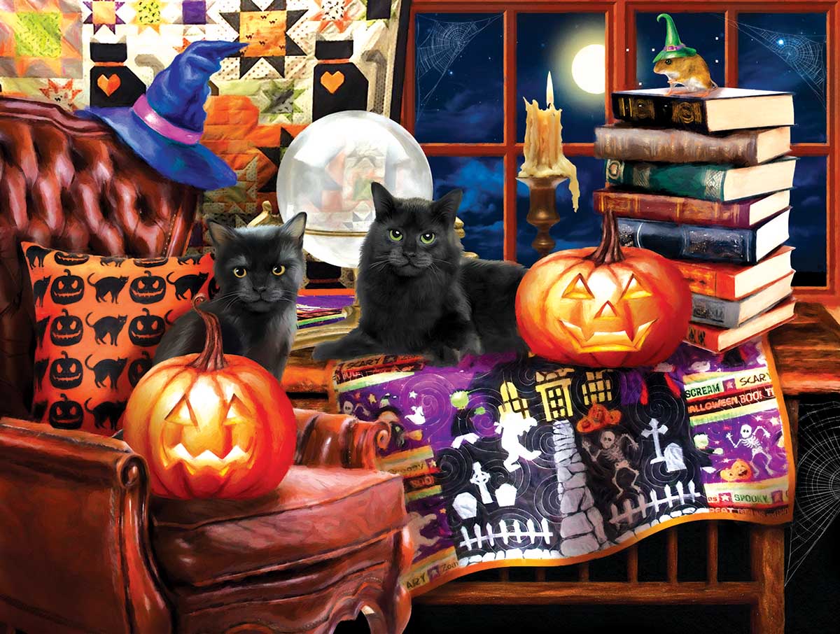 Our Favorite time of Year Cats Jigsaw Puzzle