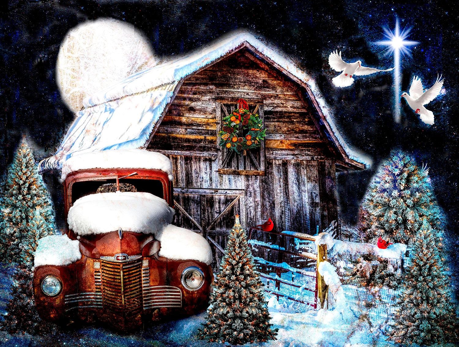 Christmas Night at the Farm Christmas