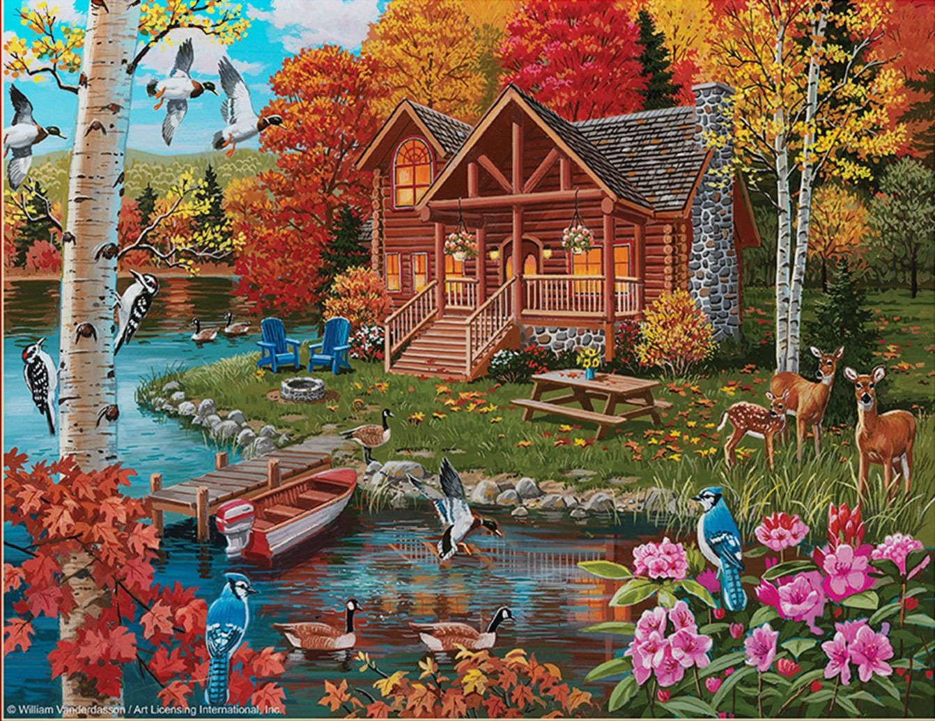 Autumn at the Lake Fall