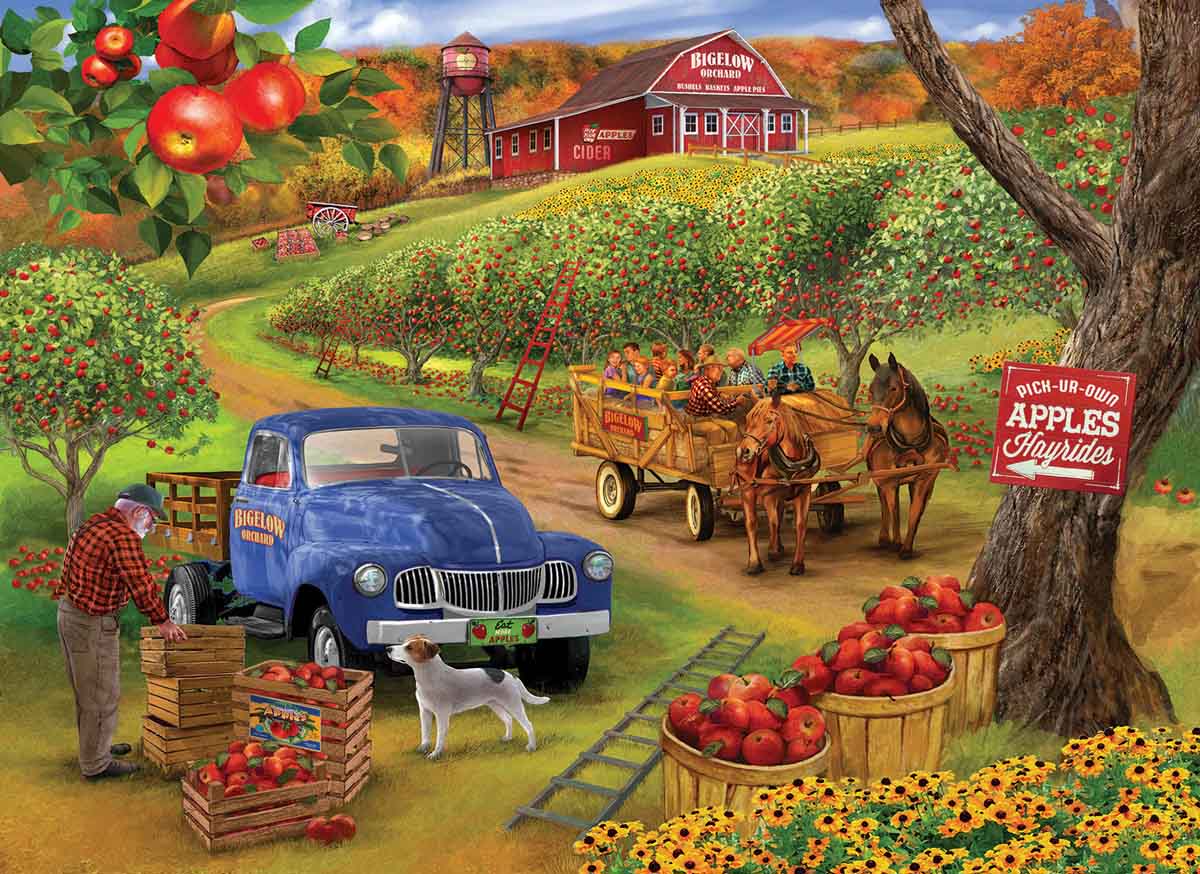 Pick Ur Own Apples Farm Jigsaw Puzzle