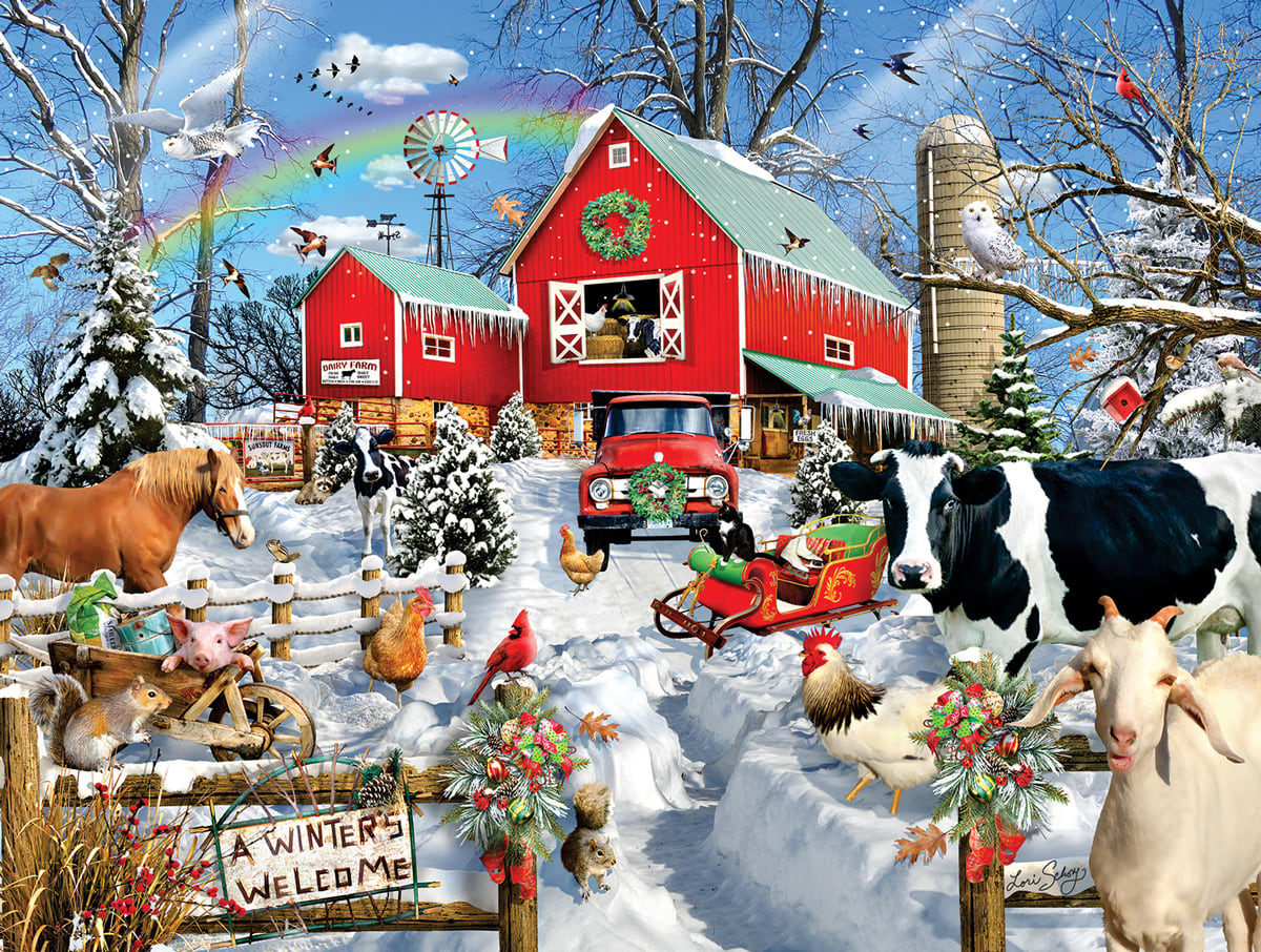 Winter Barn Farm