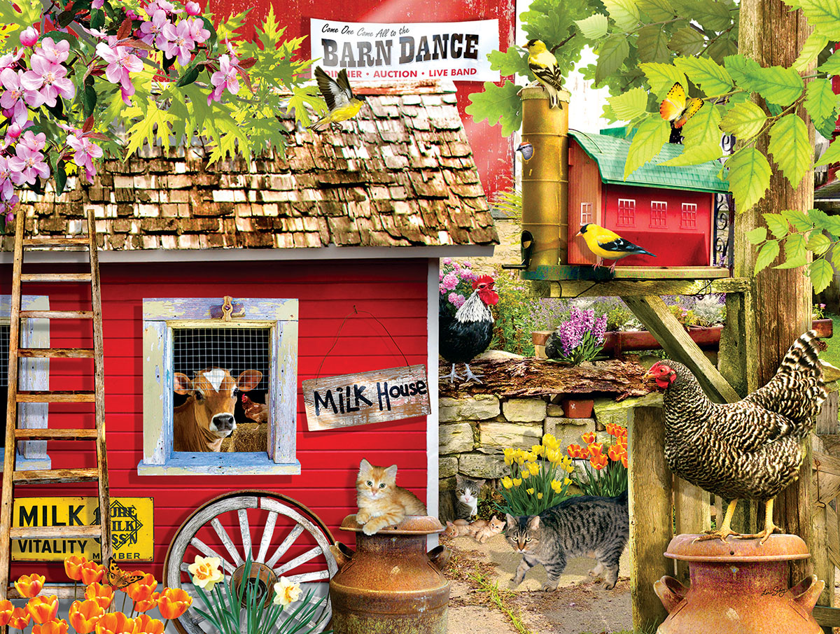 The Milk House Farm Jigsaw Puzzle